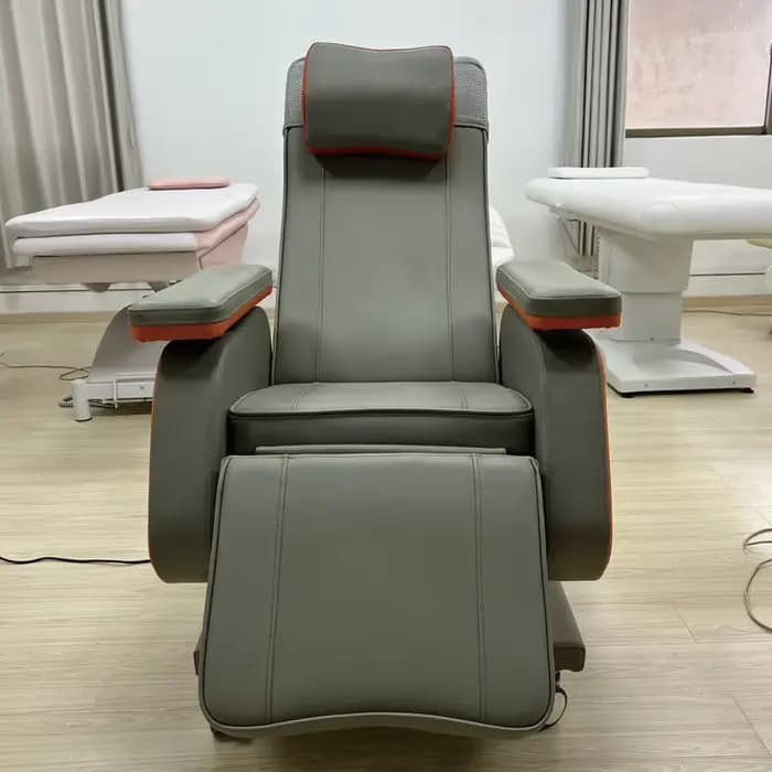 Lit de Massage électrique, chaise faciale pour Table de clinique avec poulie, Table de Massage de beauté électrique, lit de tatouage de beauté