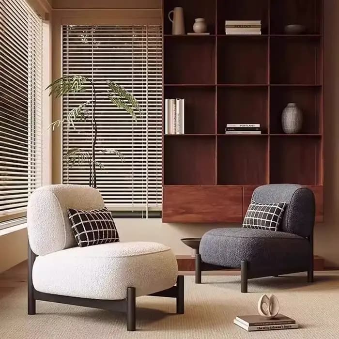 Chaises de salon au design élégant et classique, chaises minimalistes de luxe pour le bureau, meubles pour la maison
