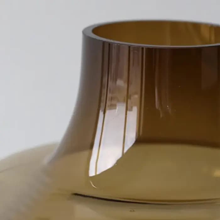 Vase décoratif de Style nordique, Vases d'intérieur de maison, bouteille de fleurs en verre minimaliste, Vases de salon pour fleurs centrales de Tables
