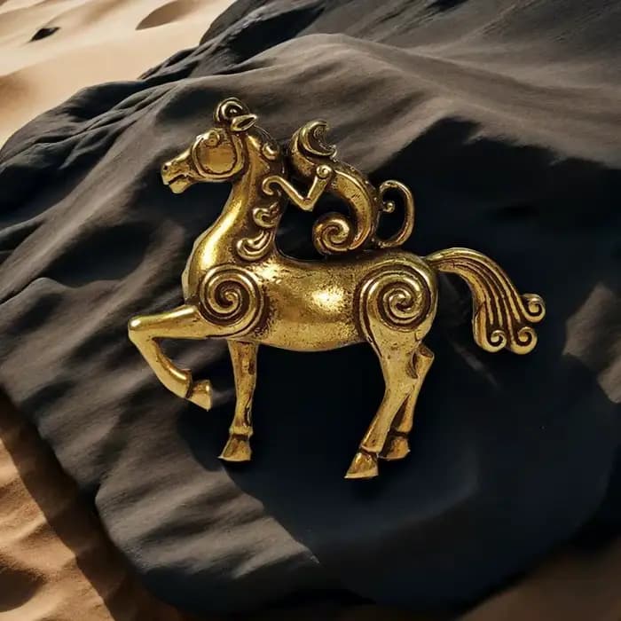 Figurines de cheval en laiton Feng Shui 2026 : Miniatures qui bénissent votre carrière et vous apportent le succès – Décoration de bureau et cadeau pour la maison