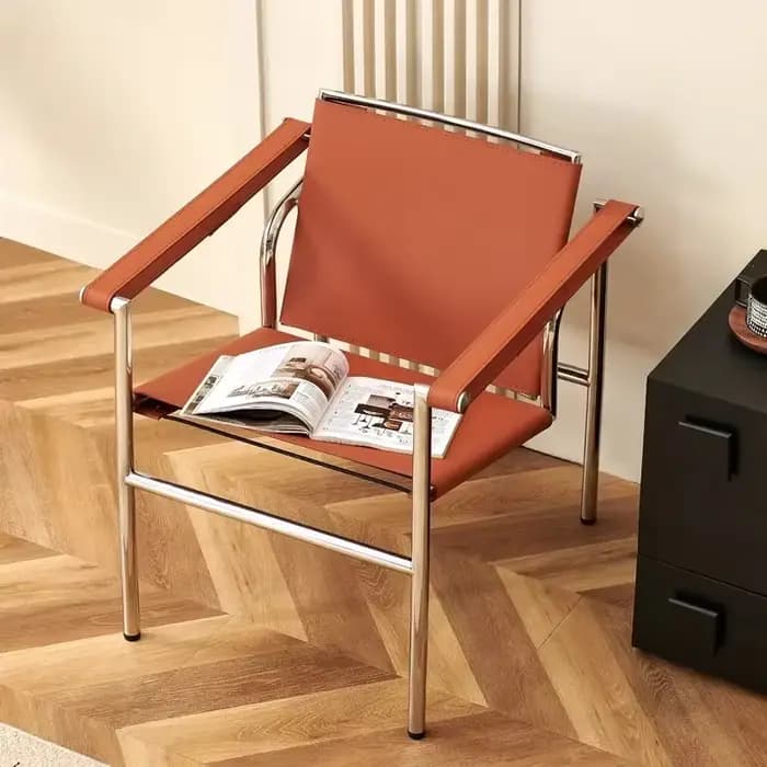 Fauteuil simple de style italien Le Corbusier