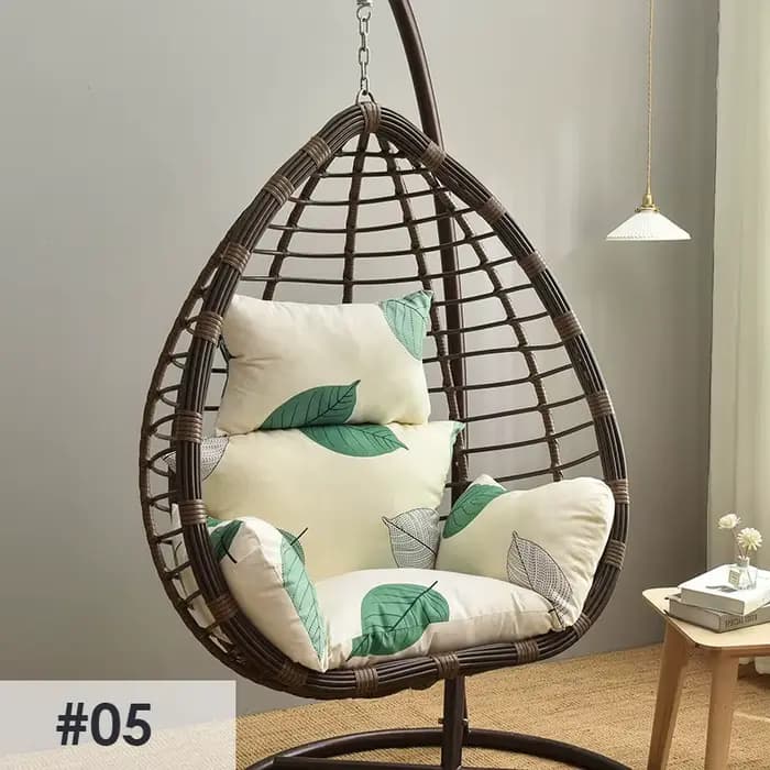Offre spéciale! Face Swing-Juste de coussin de chaise en forme d'œuf pour la maison