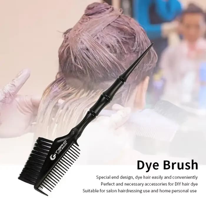 Nouveau【Peigne de coloration pour coiffure DIY, brosse à teinture pour salon, outil de coiffure DIY pour salon】