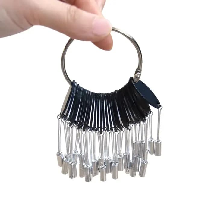 30 pièces/ensemble échantillons de cheveux pour Test couleur cheveux anneaux/carte/chart pour Salon de teinture coiffeur pratique