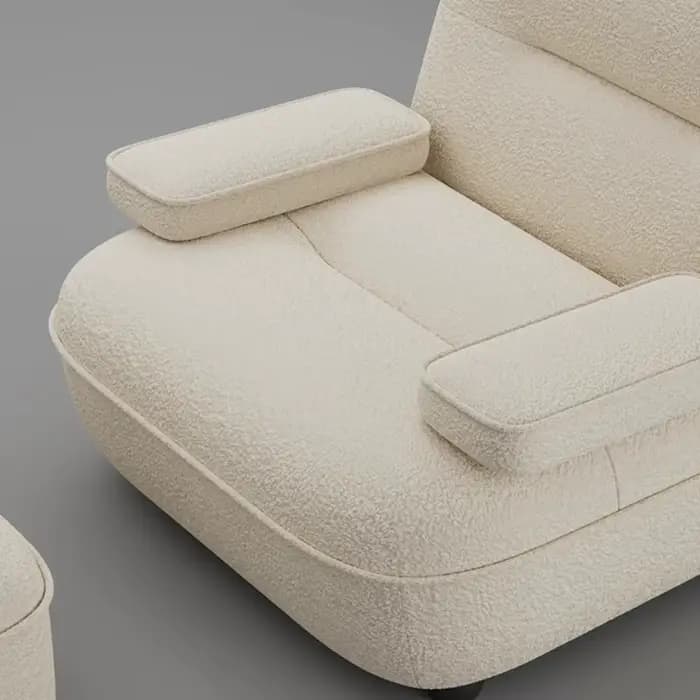 Fauteuil nordique de luxe avec support lombaire