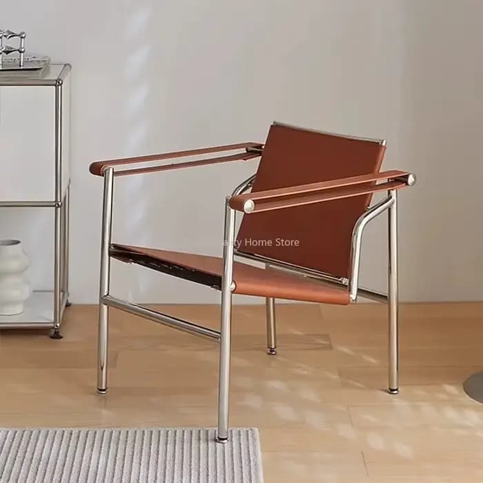 Le Corbusier Style italien canapé simple chaise design Vintage