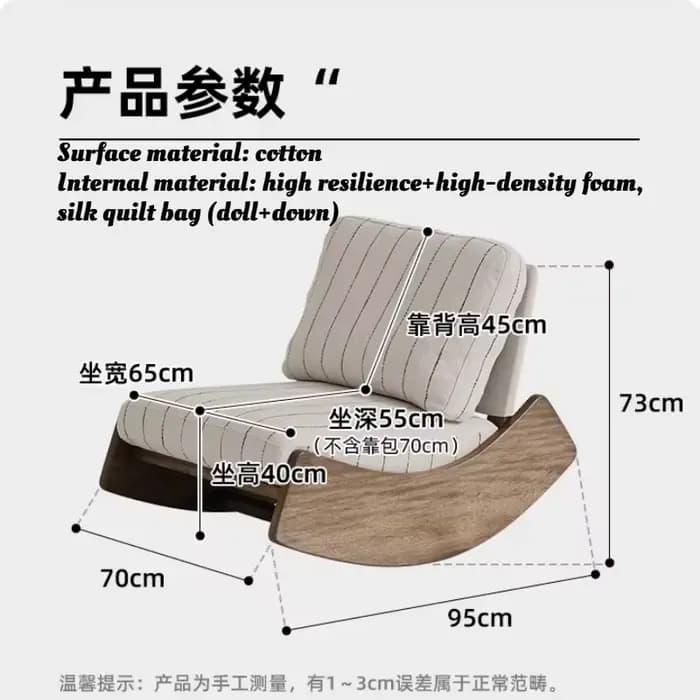 Fauteuils de salon inclinables et relaxants