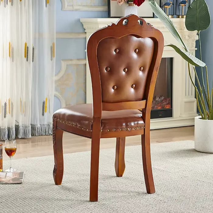 Chaises de salle à manger rustiques à la mode, coussins, jambes hautes, modernes, cuisine de jeu, Sedie Pranzo Moderne, accessoires pour la maison