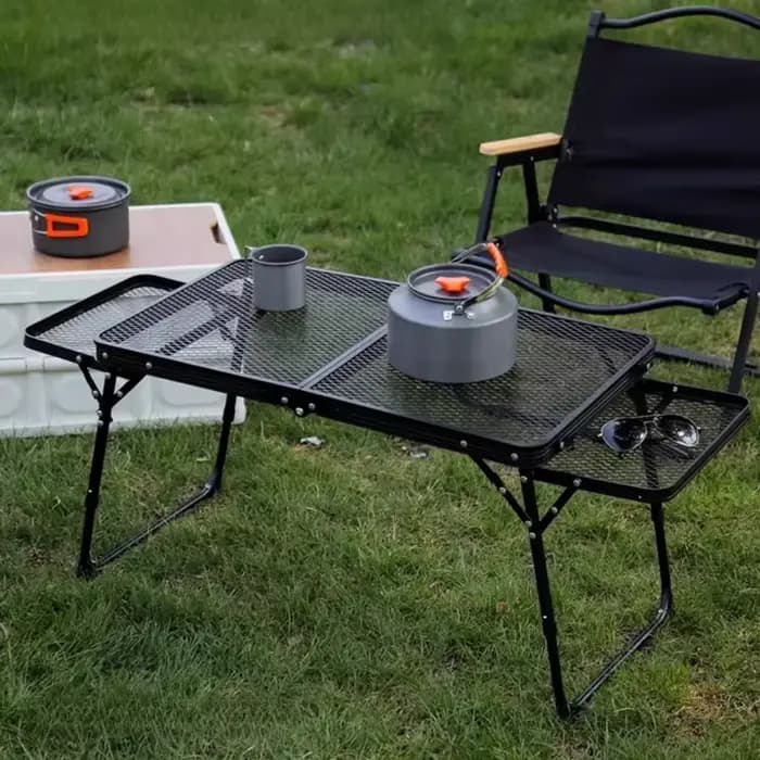 Patio moderne Table extérieure salon bistro Portable Camping