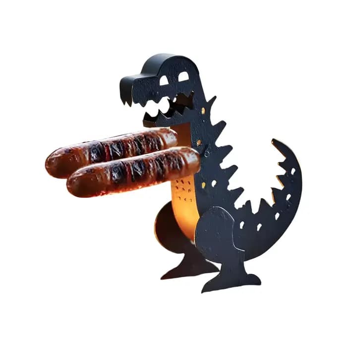 Grill pour Hot-Dog drôle en forme de dinosaure