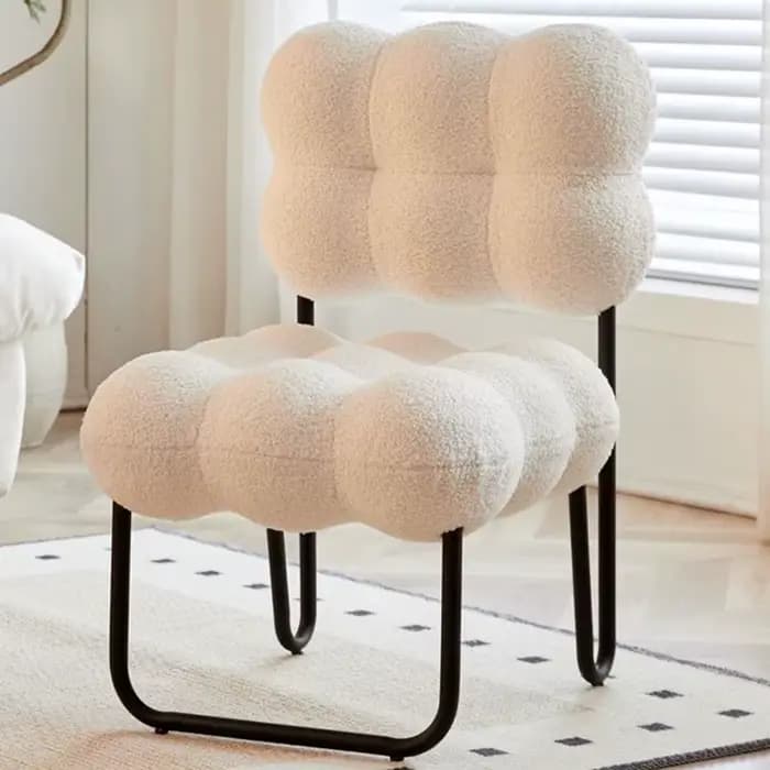 Chaises de salon maquillage