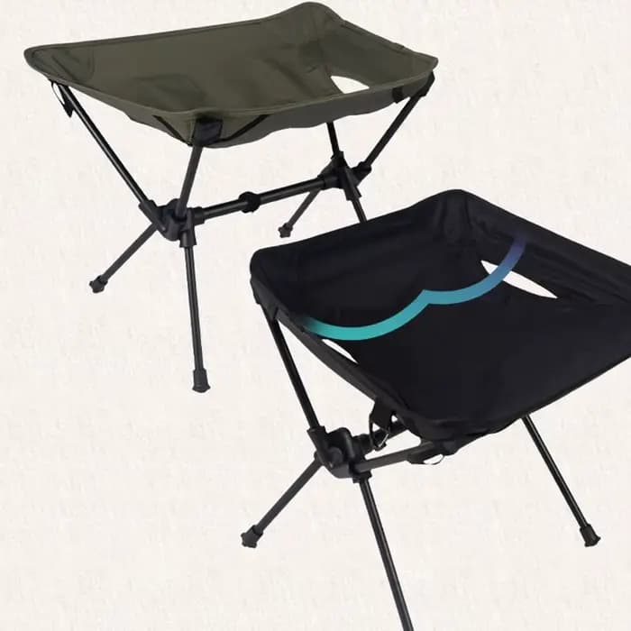 Chaise pliante en alliage d'aluminium pour camping en plein air