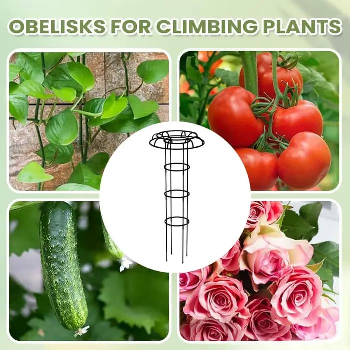 Treillis de jardin artistique pour plantes grimpantes
