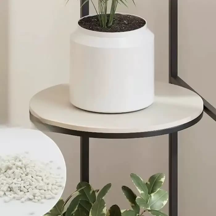 Étagère à plantes en métal en forme d'arbre pour véranda