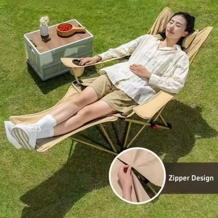 Chaise longue pliante d'extérieur