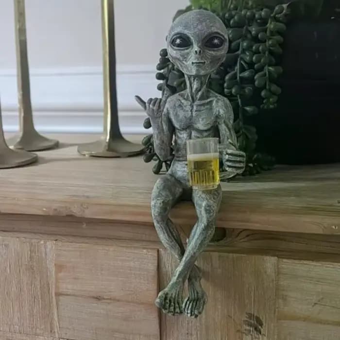 Sculptures et statues de jardin extraterrestre