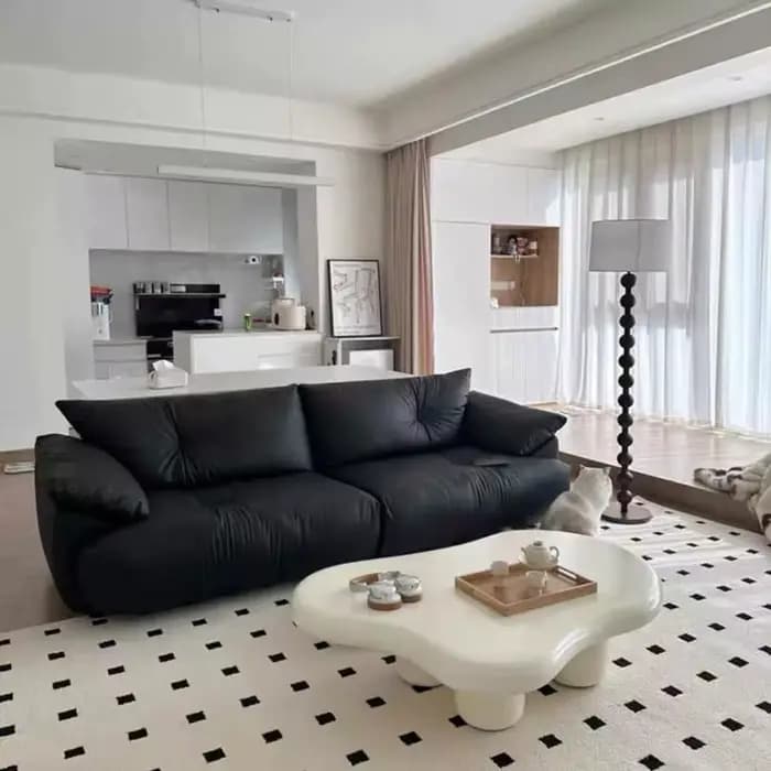 Salon luxe salon canapés Europe paresseux minimaliste nordique canapés sol relaxant Muebles Para El Hogar maison accessoires