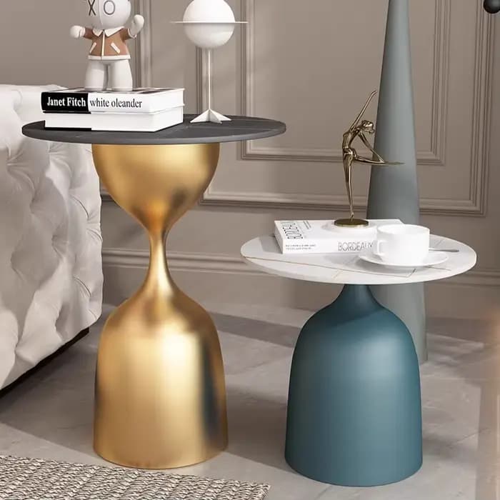Lumière de luxe moderne Simple maison salon dalle de roche Table canapé