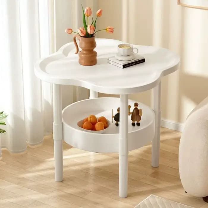 Table d'appoint moderne en plastique