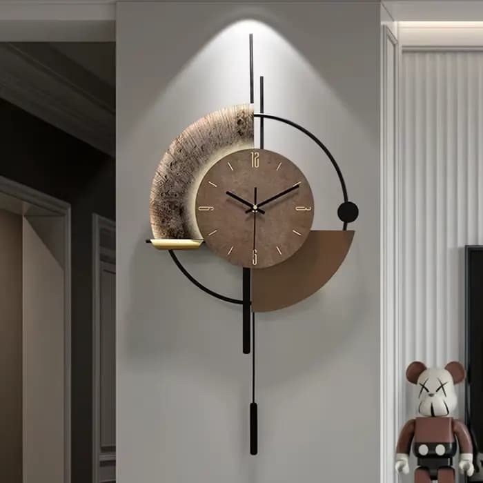 Salon horloge murale moderne luxe chambre horloges intérieur élégant horloge nordique grande montre murale décorations de chambre