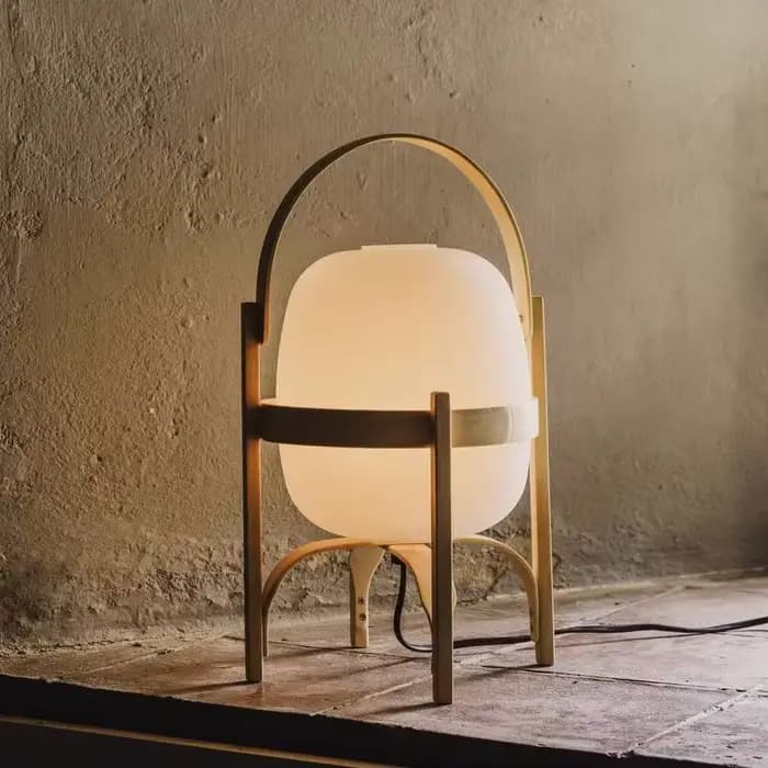 Bois Art moderne lampe de Table japonais chambre chevet Simple LED lampe de bureau salle à manger salon salle d'étude lampadaire décor luminaire