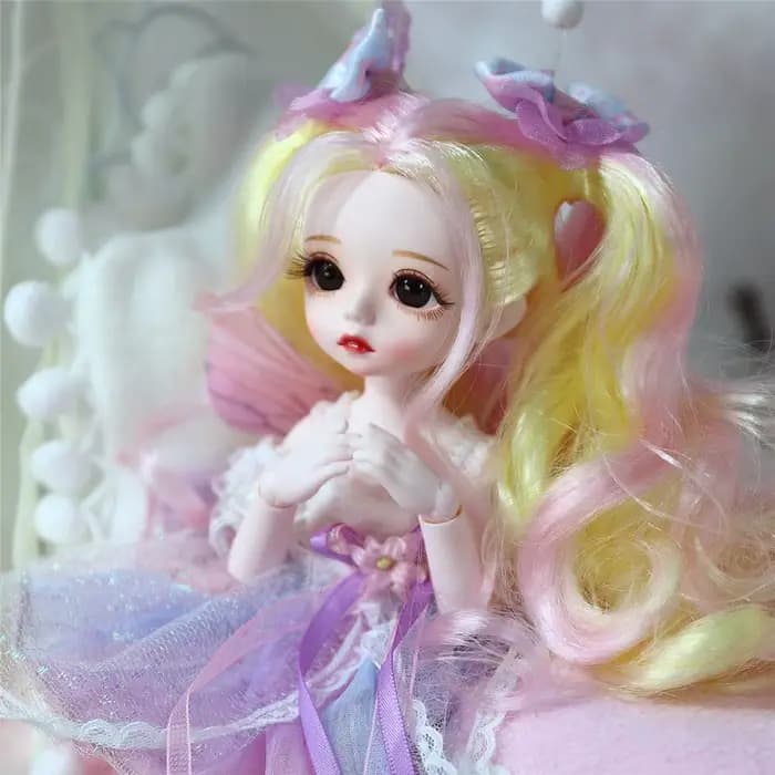DBS-Poupée articulée avec corps mécanique pour filles, BJD Angel Butter, Y compris les yeux, les vêtements, les chaussures, SD Anime, DREAM FAIRY, 1/6