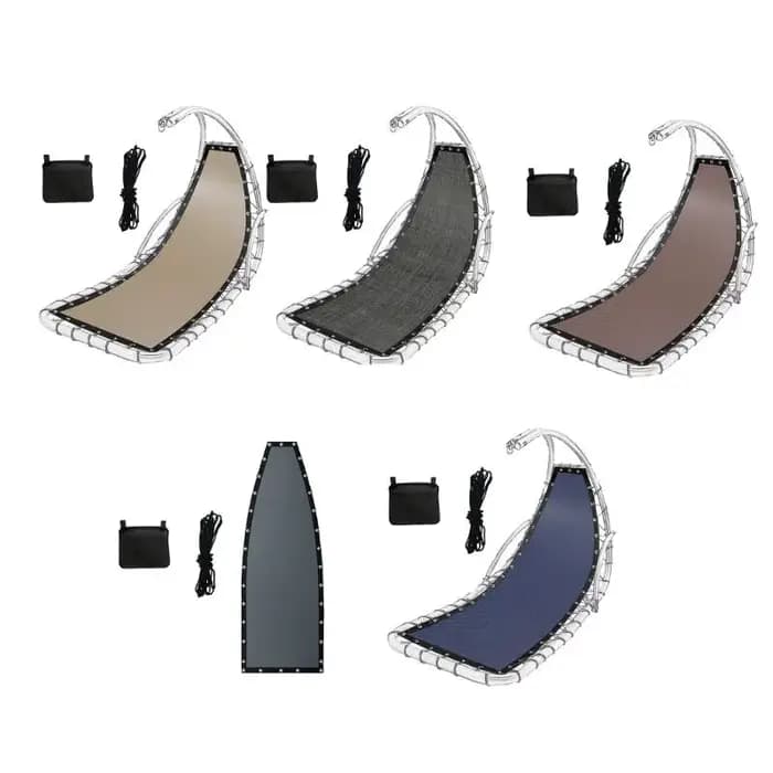 Tissu remplacement pour chaise longue