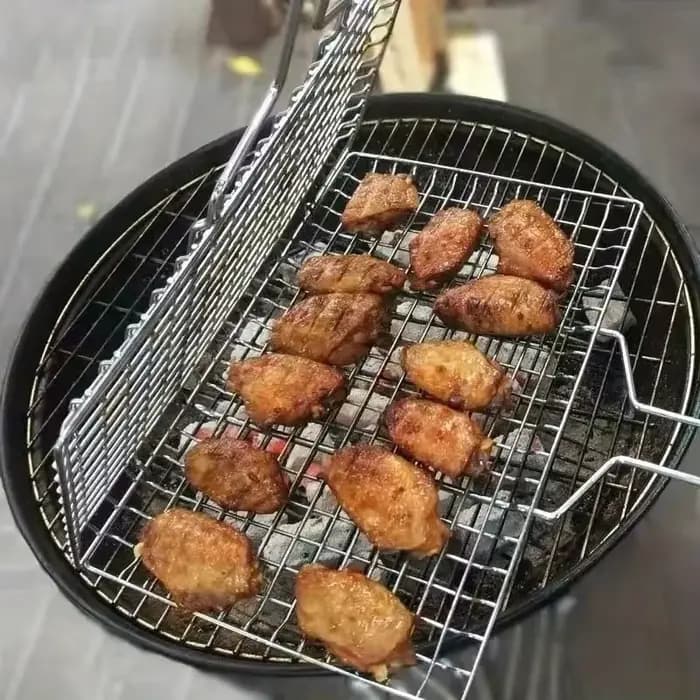 Clip en maille pour barbecue