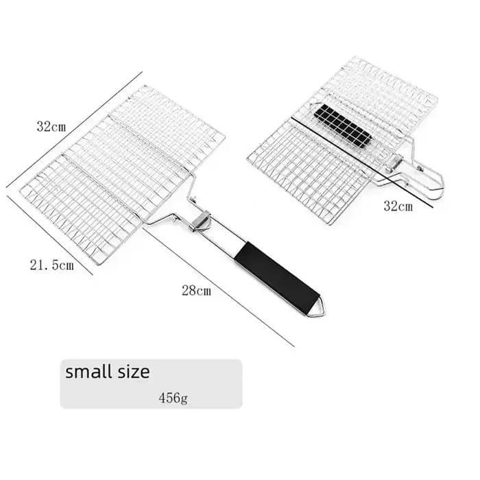 Maille antiarina en acier inoxydable pour barbecue
