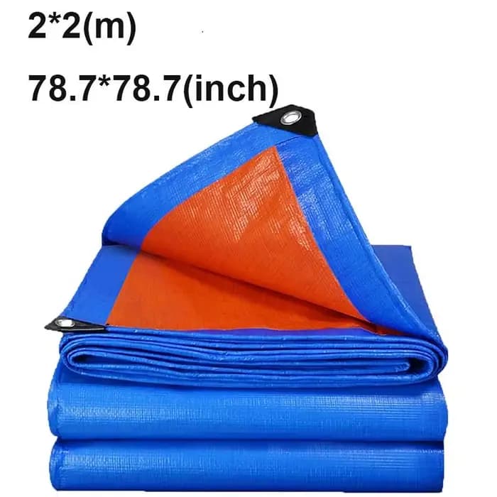 Bâche de protection rectangulaire durable pour terrasse, protection solaire anti-UV, imperméable, pour camping, extérieur, jardin
