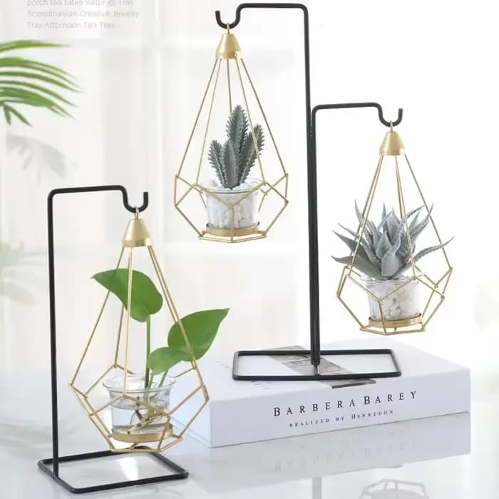Décoration créative pour la maison, artisanat, panier de plantes en Pot, ameublement nordique, ornements artistiques, salon, chambre à coucher, décor d'hôtel