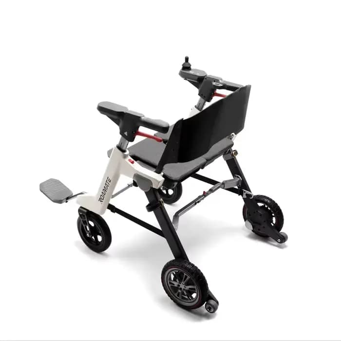 Fauteuil roulant électrique pliable léger pour adultes, fauteuil roulant motorisé portable, aide à la mobilité pour les personnes âgées
