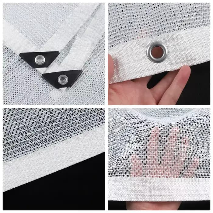 Voile d'ombrage de jardin 3Pin 45% occultant