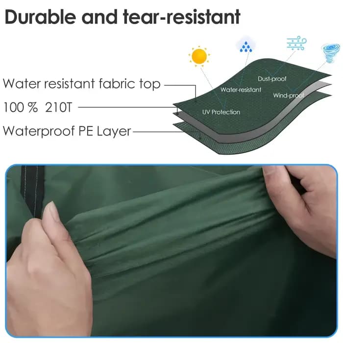 Sac de rangement de coussin pour meubles de jardin