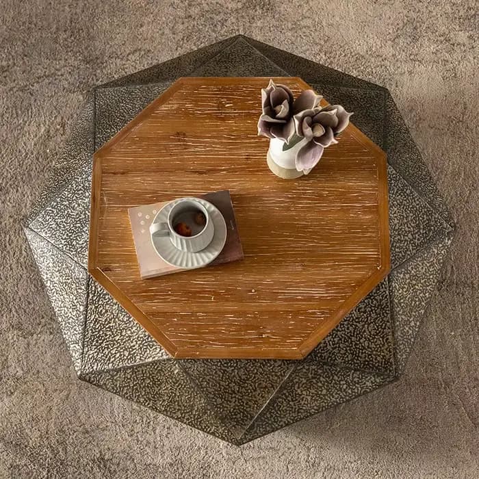 Table basse de luxe à couverture rigide