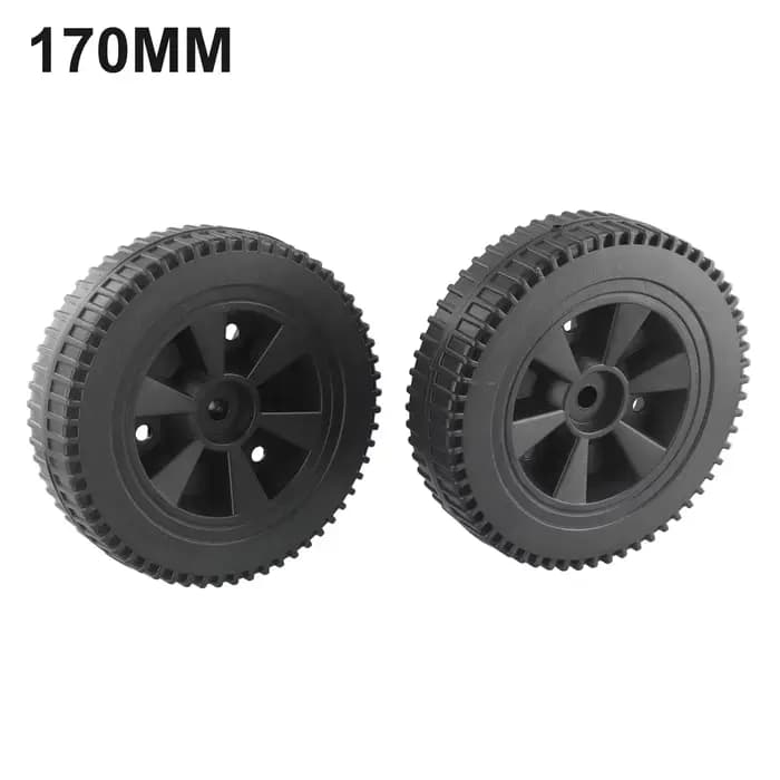 Ensemble de roues de remplacement en plastique pour grillades