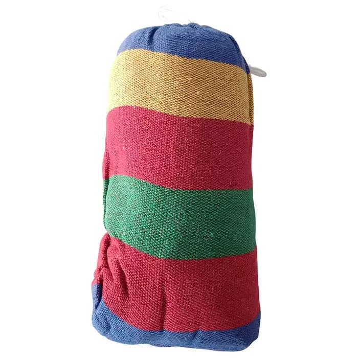 Hamac en tissu de coton avec sangles d'arbre