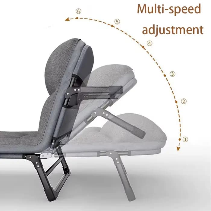 Chaise longue Portable salon chaises pliantes relaxantes
