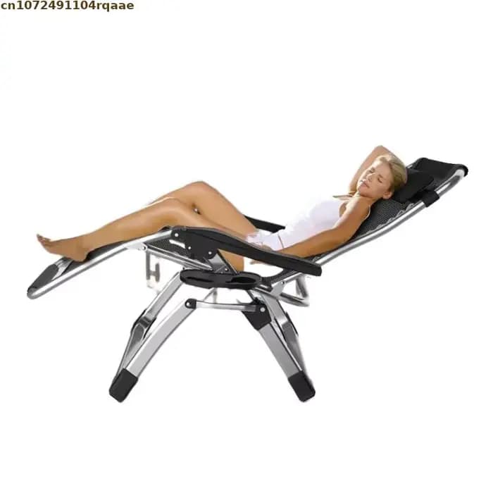 Chaise longue pliante d'extérieur