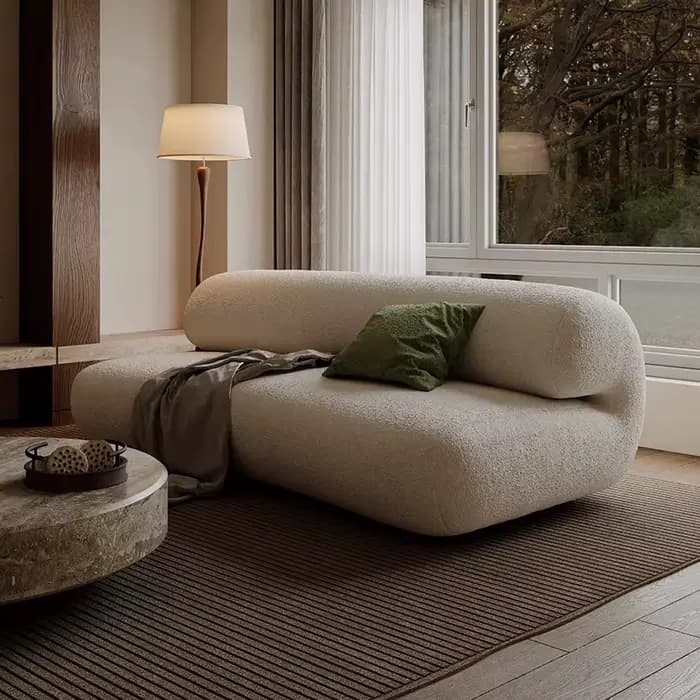 Classique moderne Salon canapé nordique famille relaxant élégant