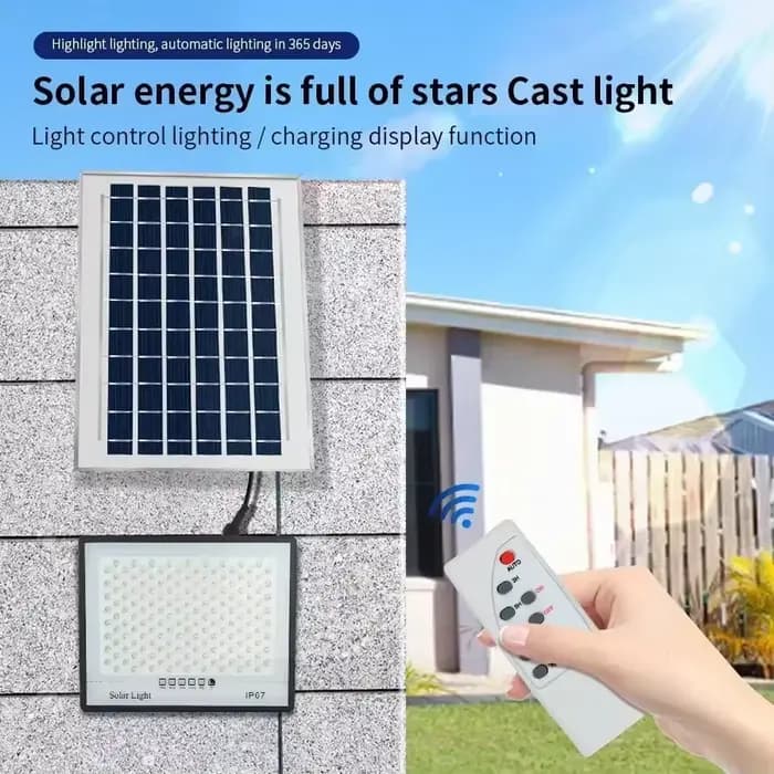 LED lumières solaires extérieur jardin réflecteur bâtiments