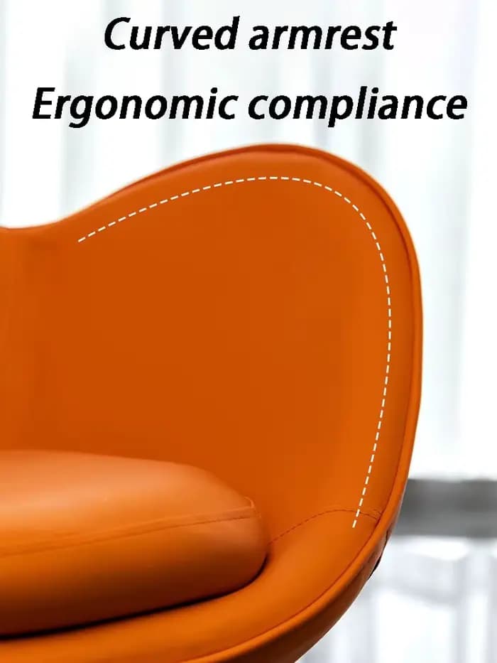 Chaise de canapé nordique à dossier unique pour salon