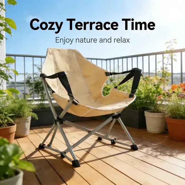 Tabouret pliant ergonomique avec dossier, chaise pliable portable, tabouret pliant confortable pour la pêche en plein air
