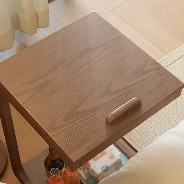 Table d'appoint en bois pour salon