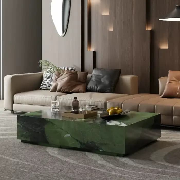 Table basse en marbre de luxe