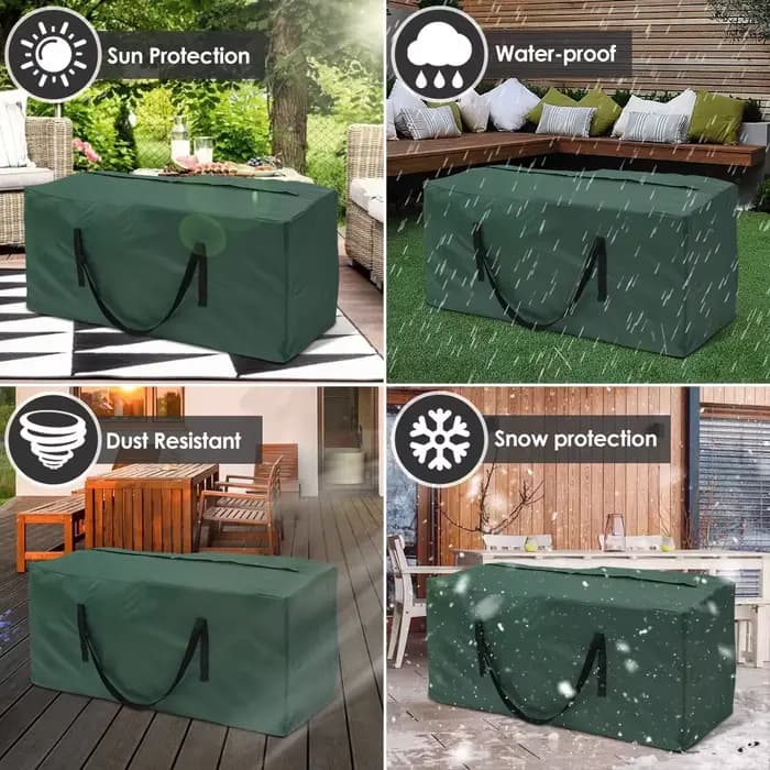 Sac de rangement de coussin pour meubles de jardin