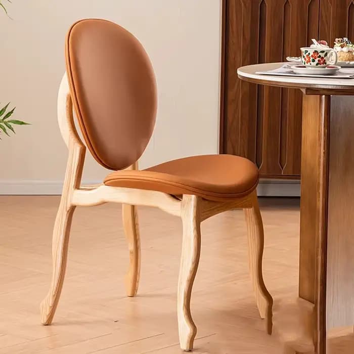 Ensemble de 2 chaises de salle à manger uniques, économies de qualité supérieure, chaise de salle à manger esthétique de luxe, meubles de salon