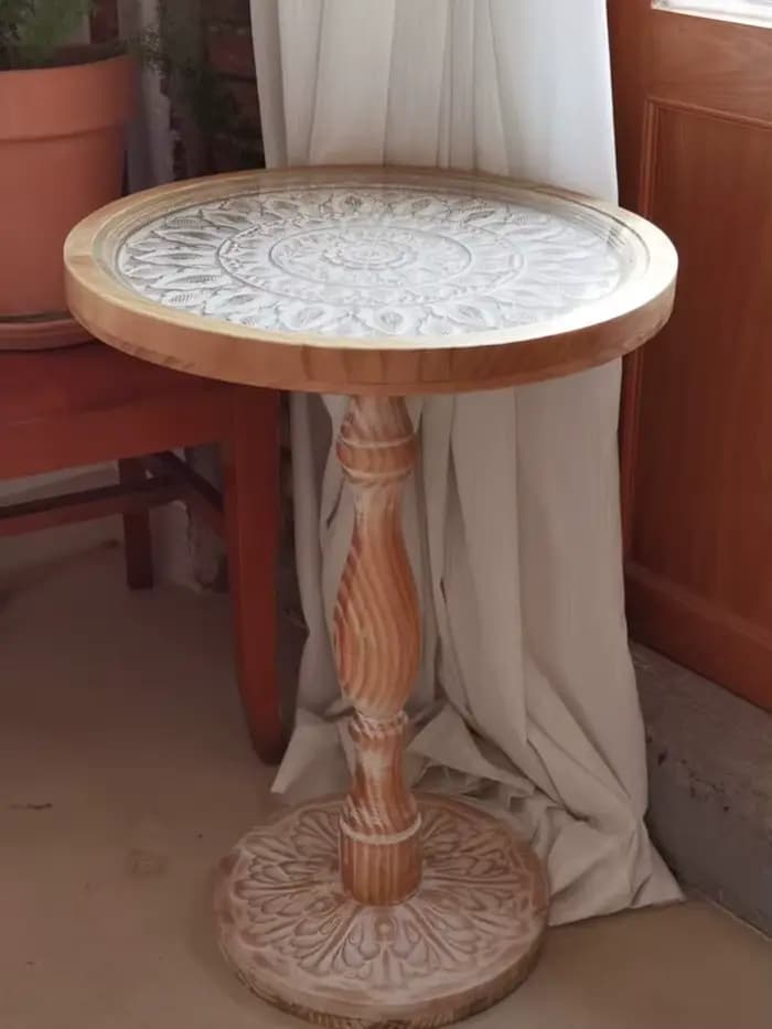 Table basse français rétro canapé