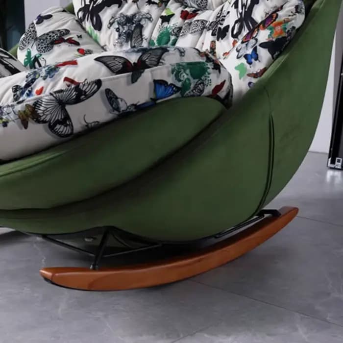 Chaise à bascule de luxe avec soutien lombaire