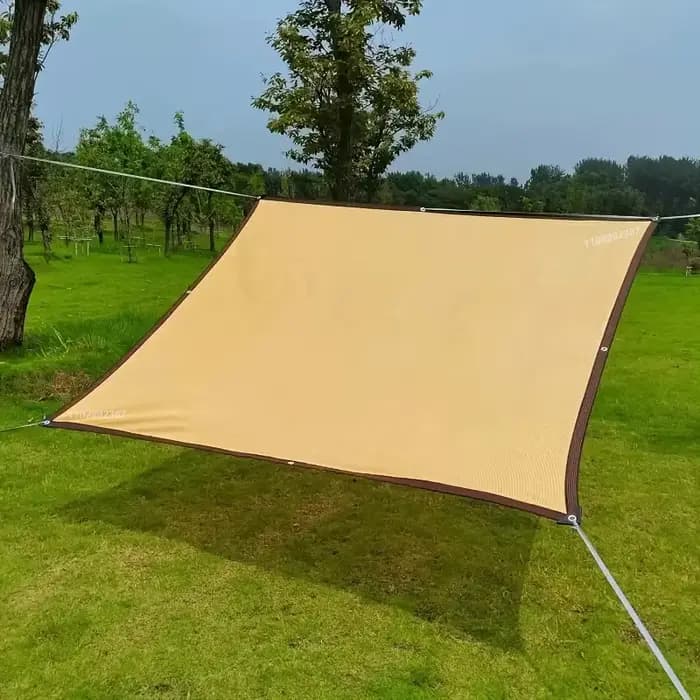 Filet pare-soleil Beige ombré pour plantes de jardin